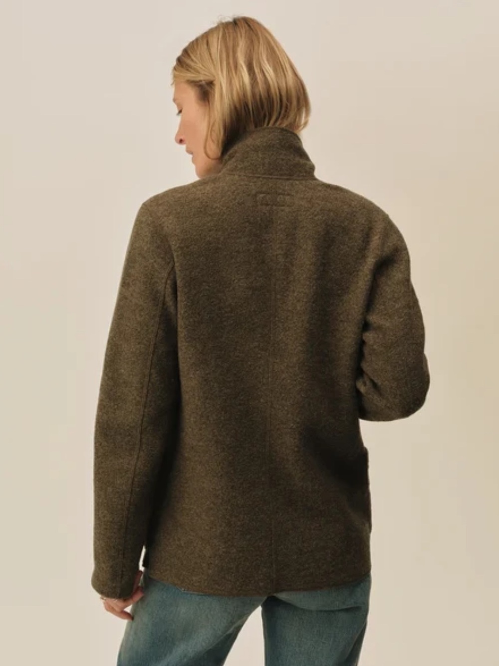Buck Mason Boiled Wool Chore Coat - Picture 3 of 4